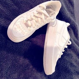 Nike Air Force Ones-Youth size 4.5